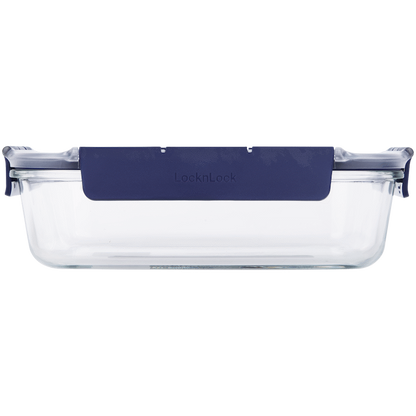 LocknLock Top Class Glass rect 1.6lt ( Order in Qty of 2)