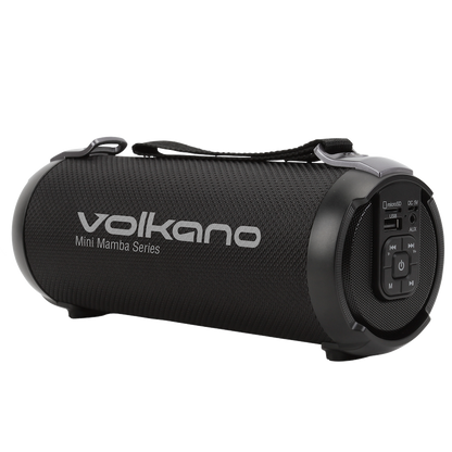 Volkano Mini Mamba Series Bluetooth Speaker - Black