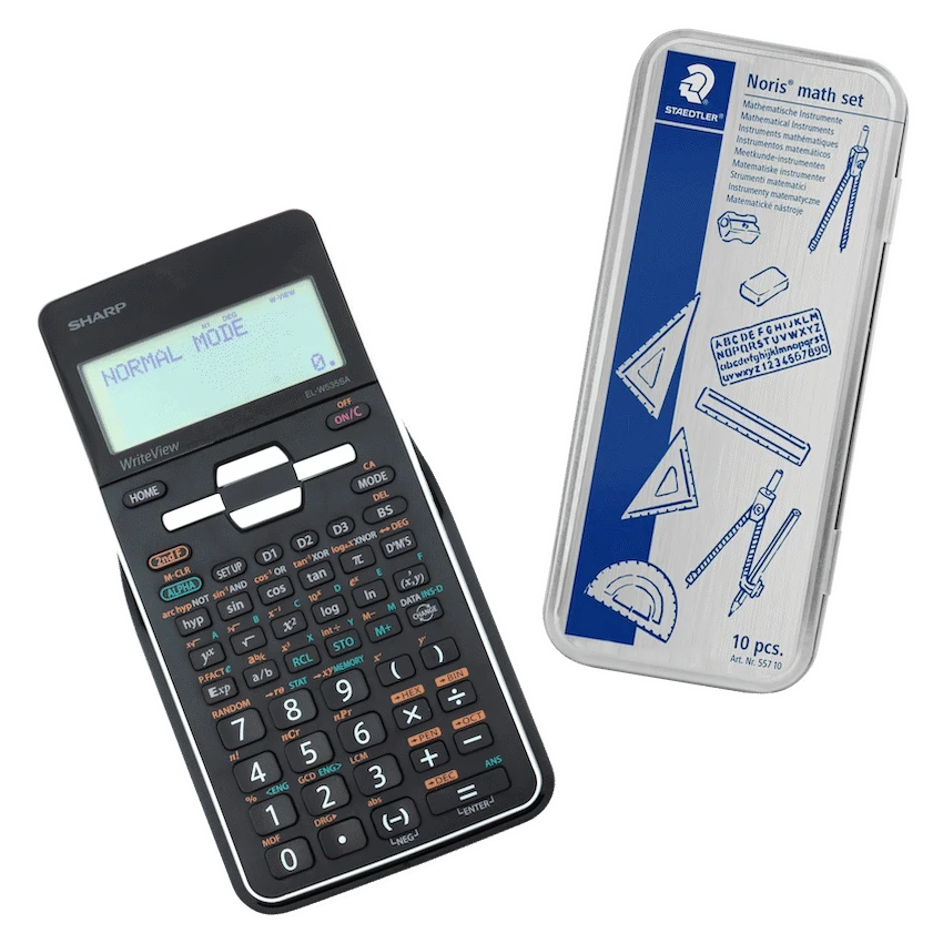 Sharp EL535 Scientific Calculator - 422 Functions - White