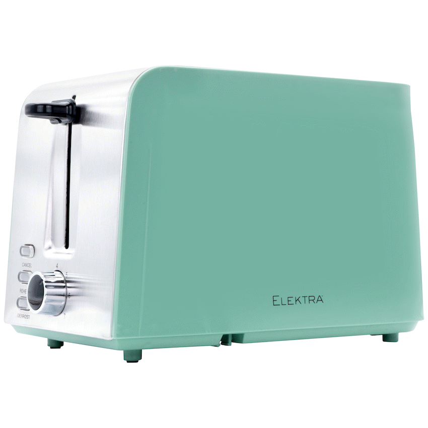 ELEKTRA - 2 Slice Toaster - Green