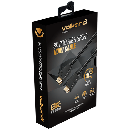 VolkanoX Clarity series 8K Ultra HD HDMI Cable 1.5 m