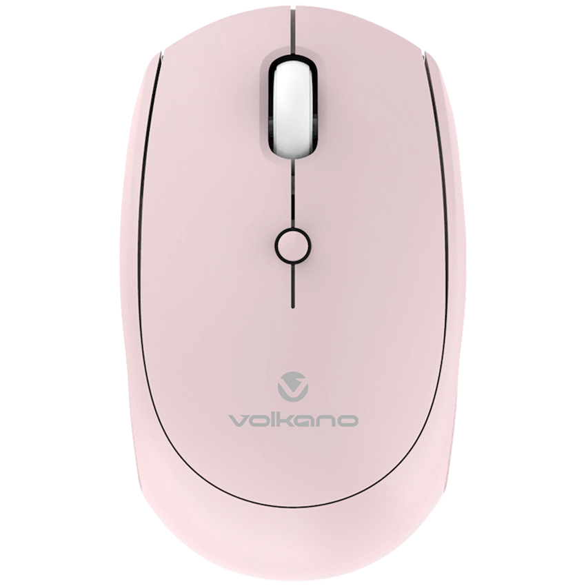 Volkano Talc Wireless Mouse - Pink