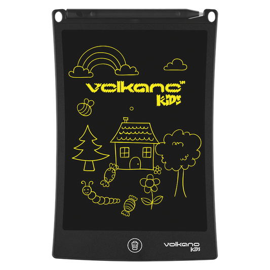 Volkano Kids Doodle Series 8.5in Writing and Drawing Board - Black