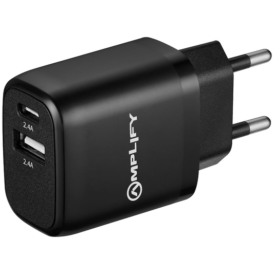 Amplify On the Fly Dual USB & Type-C Adapter