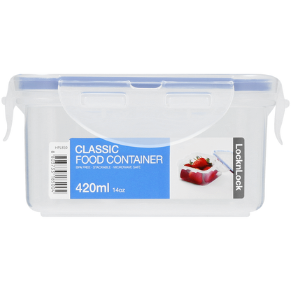 LocknLock square container 420ml ( Order in Qty of 4)