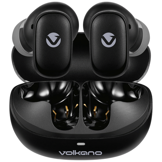 Volkano Sugar-Cube Active Noise Cancelling True Wireless Earphones - Black
