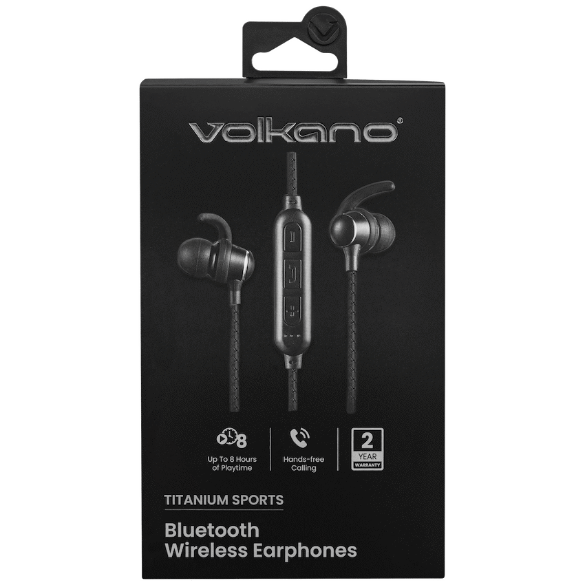 Volkano Titanium Sports Series Bluetooth Earphones