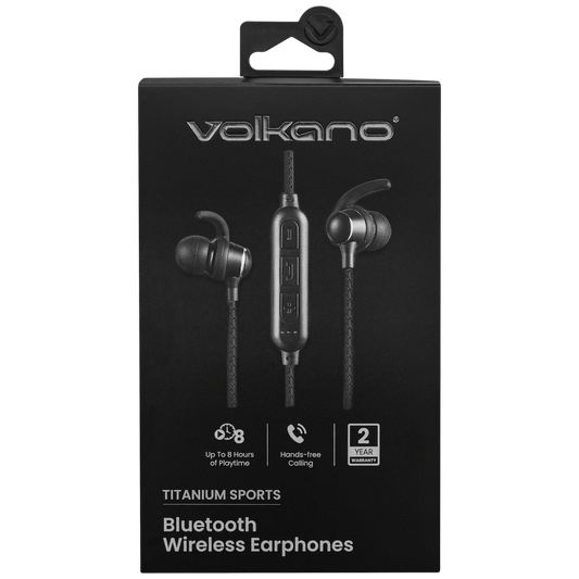 Volkano Titanium Sports Series Bluetooth Earphones