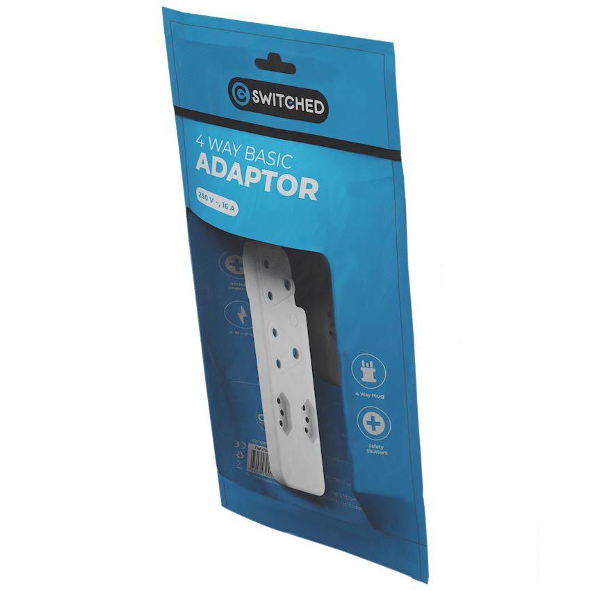 Switched 4-Way Adaptor
