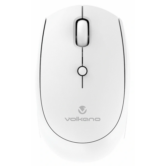 Volkano Talc Wireless Mouse - White