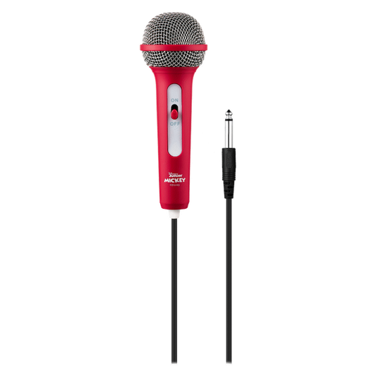 Disney Mickey Classic LED Stars Karaoke Machine with Microphone