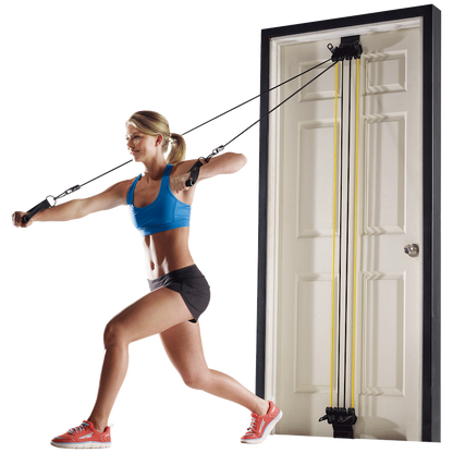 Volkano Active Doorway Gym - Black/Yellow