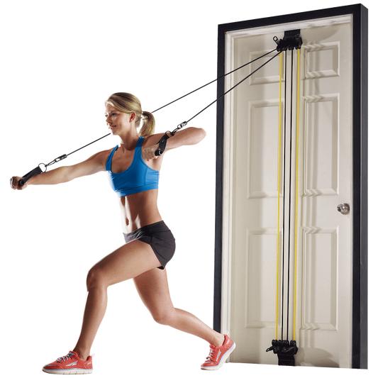 Volkano Active Doorway Gym - Black/Yellow