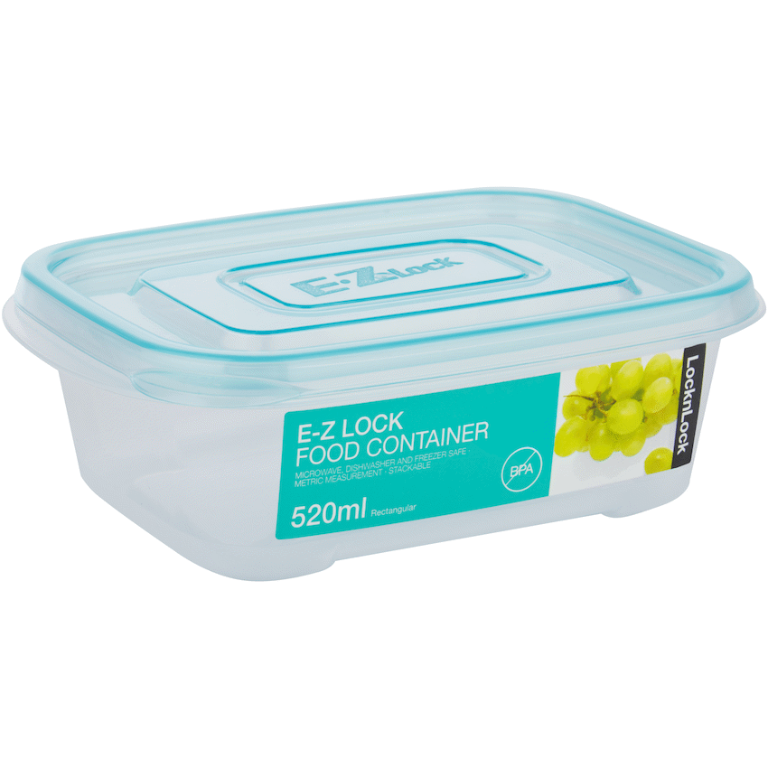 LocknLock EZ Lock rect 520ml blue