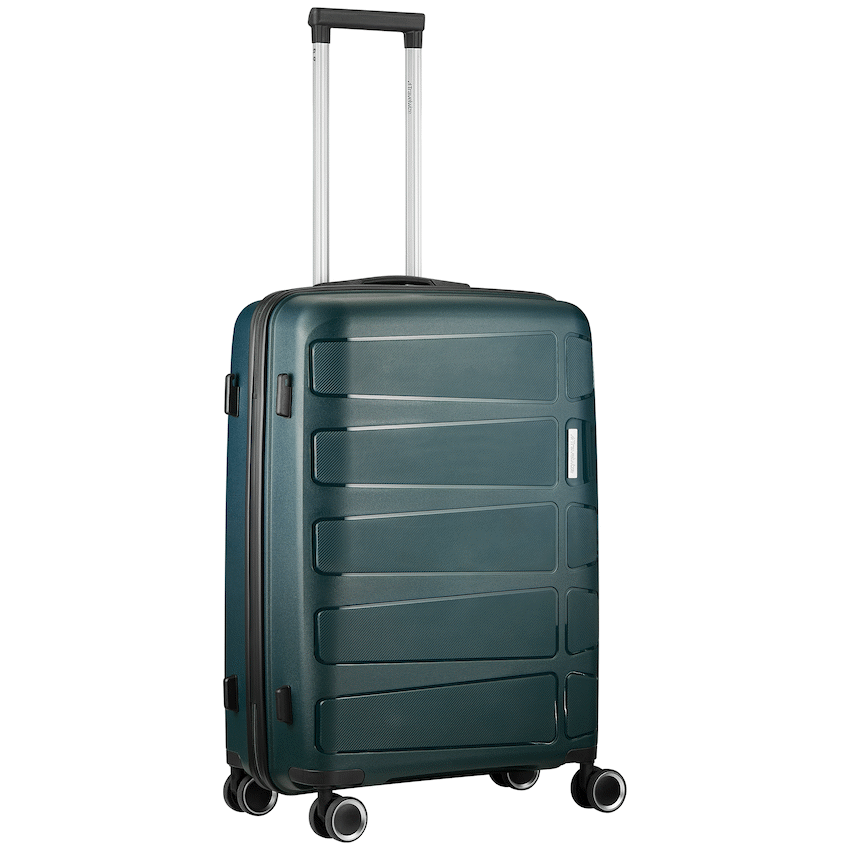 Travelwize Tourer PP 65cm 4-wheel Spinner Luggage Petrol