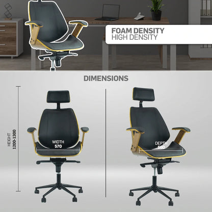Everfurn Cleo High Back Office Chair