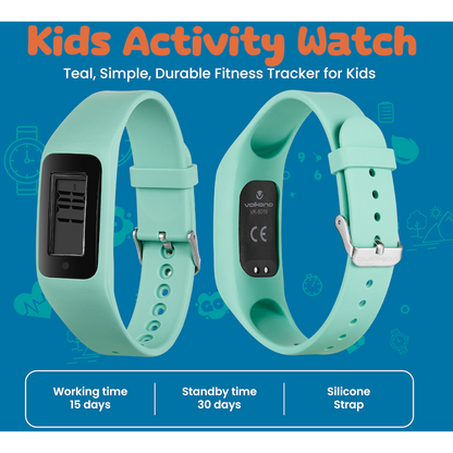 Volkano Step Up Series Activity Watch - Teal