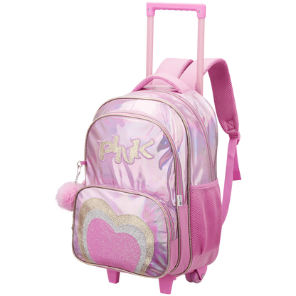 Quest Mirror-Glitz Trolley Backpack - Pink