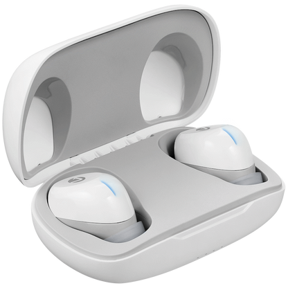Volkano Pico Series True Wireless Bluetooth Earphones with Charging Case - White