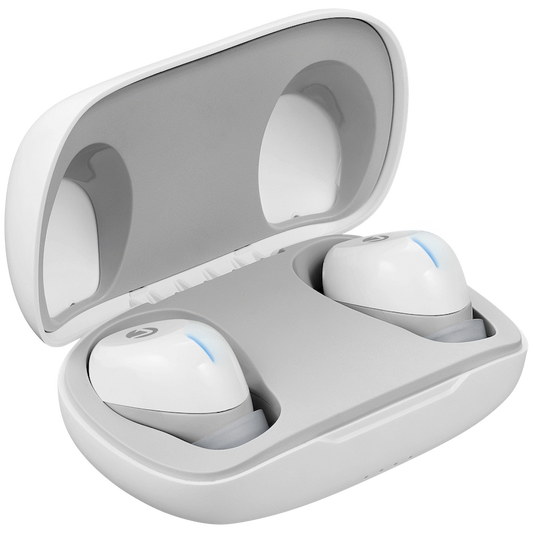 Volkano Pico Series True Wireless Bluetooth Earphones with Charging Case - White