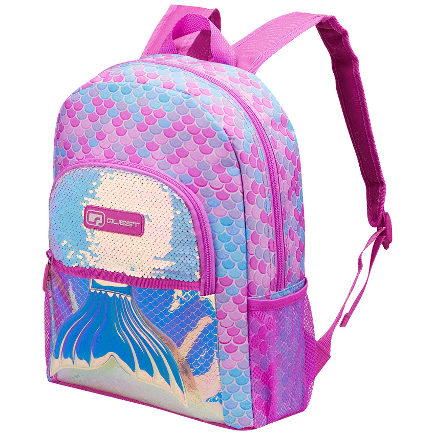 Quest Mermaid Shimmer Pre-School Backpack - Pink