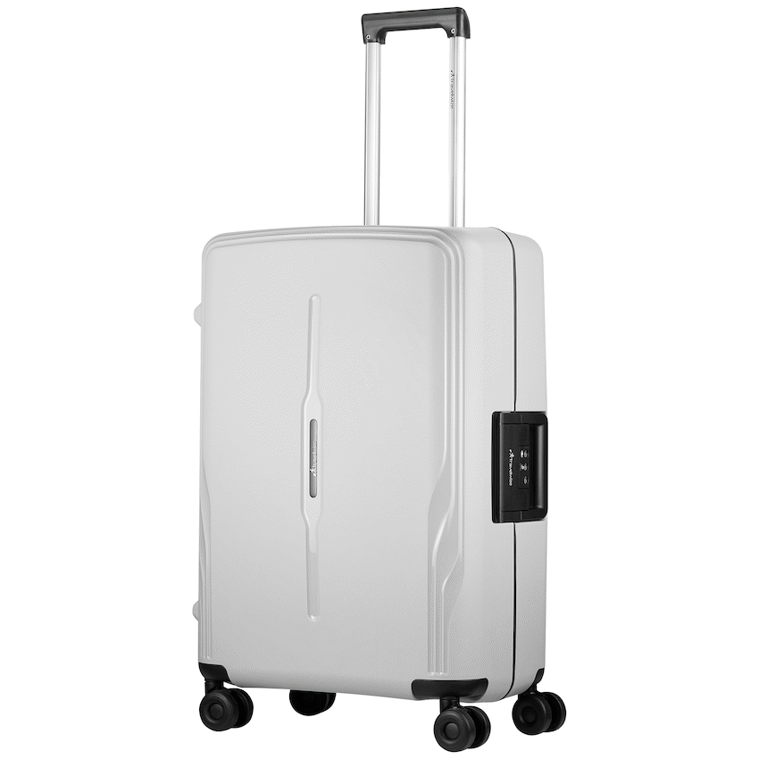 Travelwize Clipper PP 65cm 4-Wheel Spinner Luggage Nardo Grey