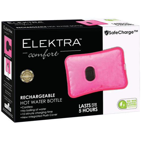 Elektra Pink Hot Water Bottle