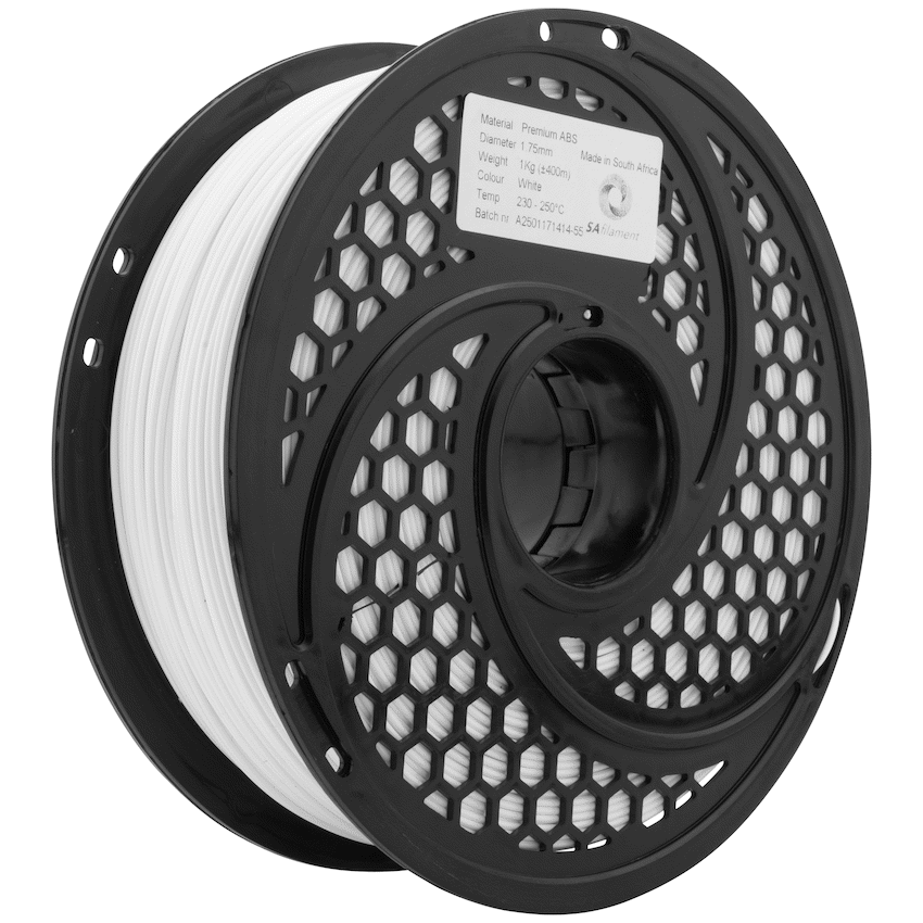 SA Filament ABS Premium Filament 1kg - White