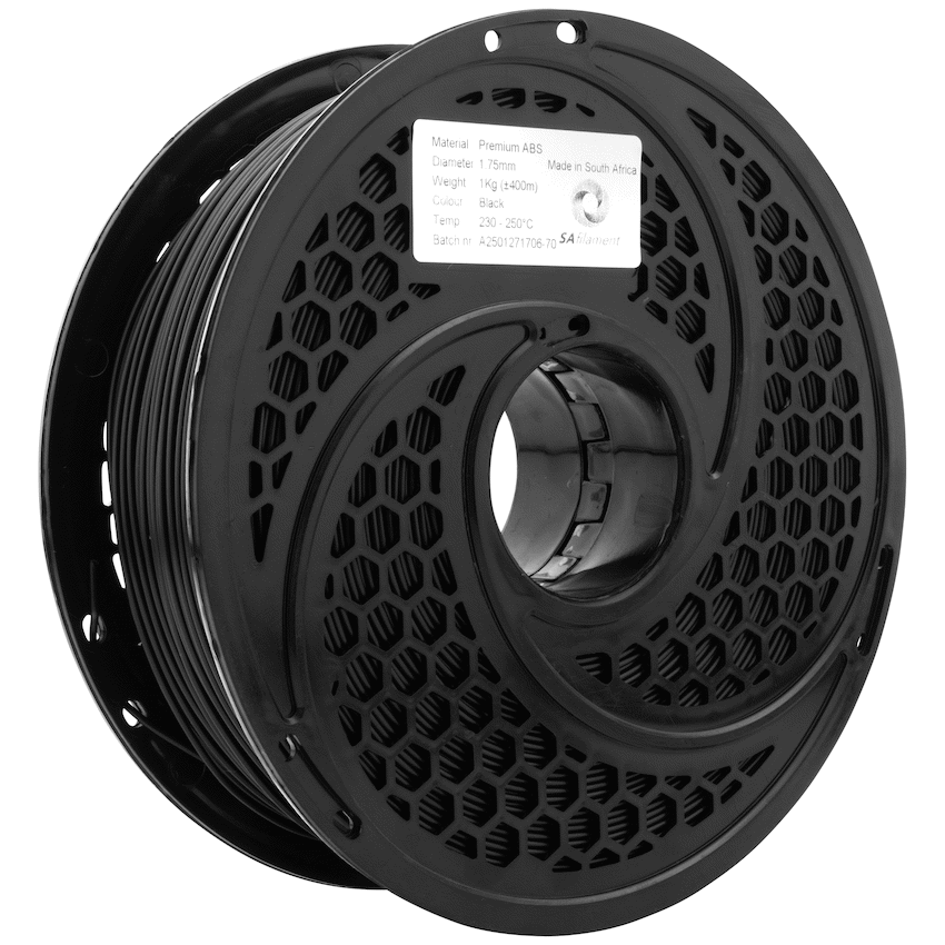 SA Filament ABS Premium Filament 1kg - Black