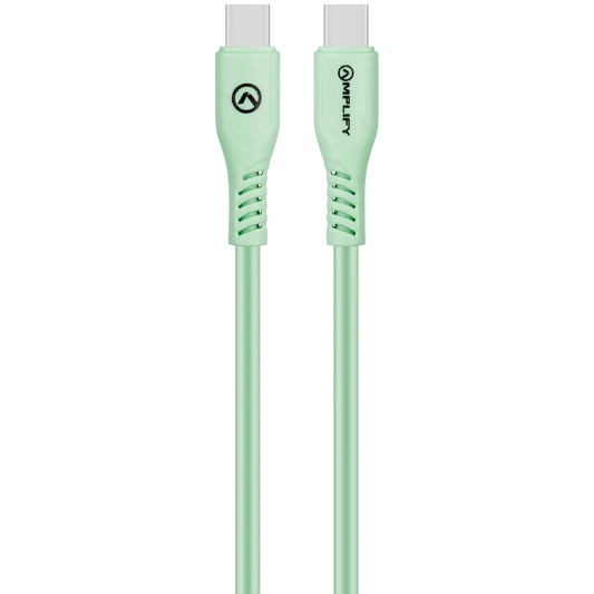 Amplify CoreCharge 1.2m USB-C to USB-C Cable - Teal