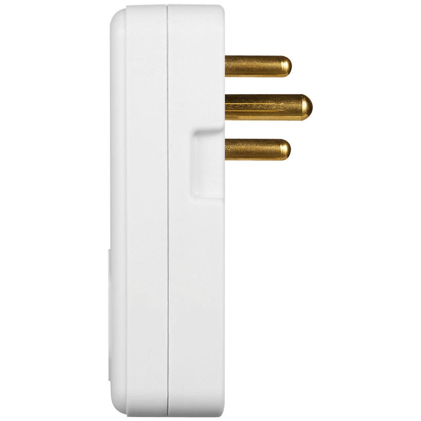 Ellies 3-Way Adaptor - White