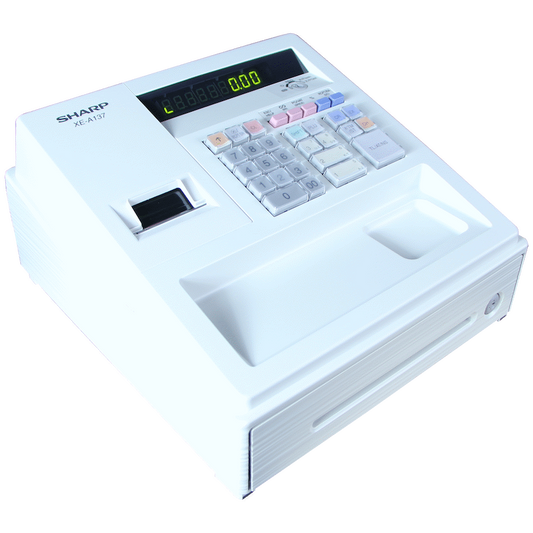 Sharp XE-A137-WH Cash register