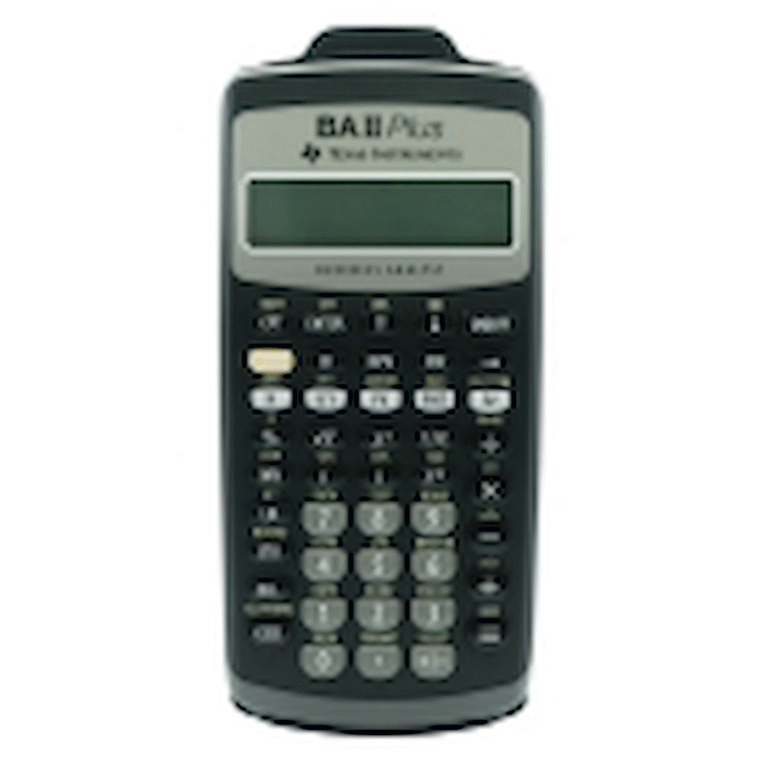 Texas Instruments BA ii Plus Financial Calculator