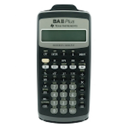 Texas Instruments BA ii Plus Financial Calculator