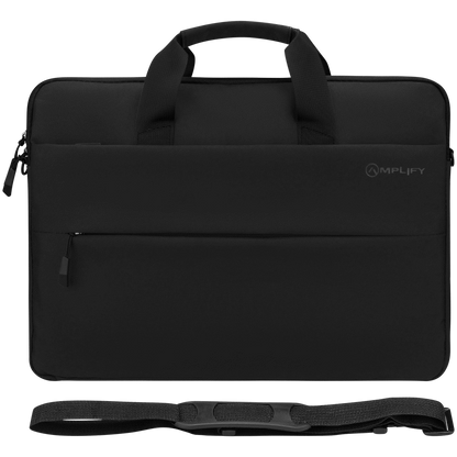 Amplify Cuba 15.6" Laptop Shoulder Bag Black
