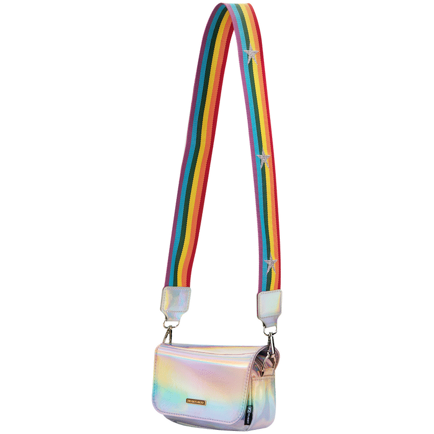 Quest Rainbow Cross Body Bag - Silver