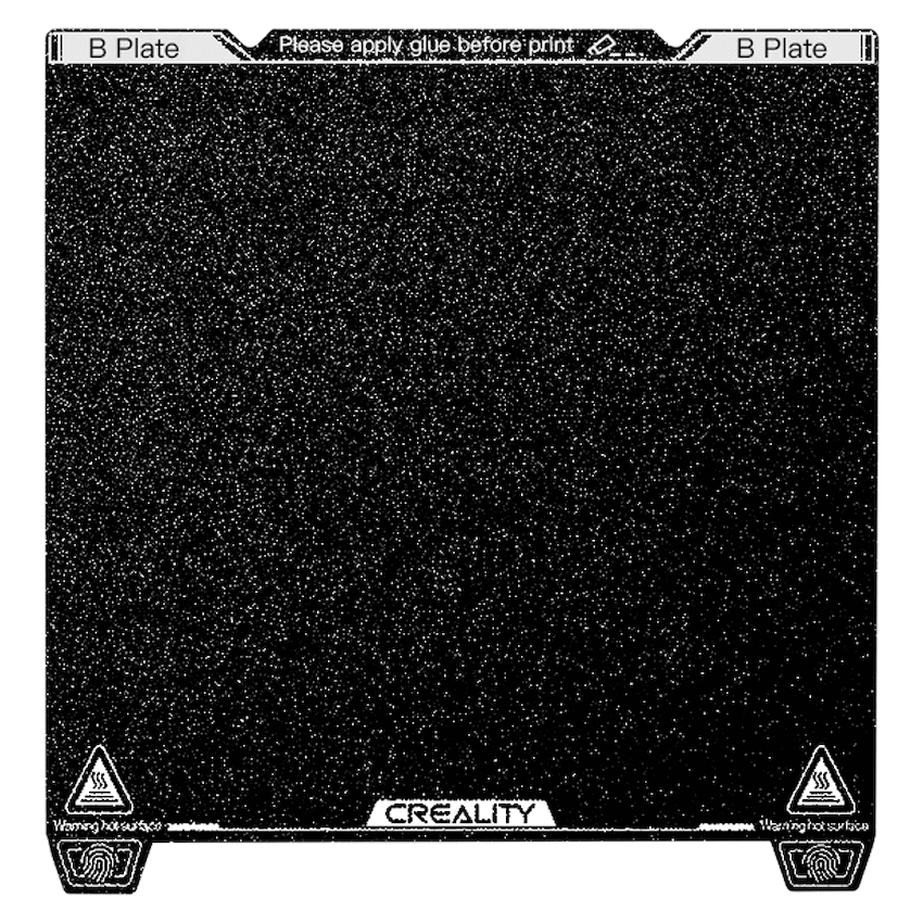 Creality K1 Max PEI Build Plate Kit, Rough Version