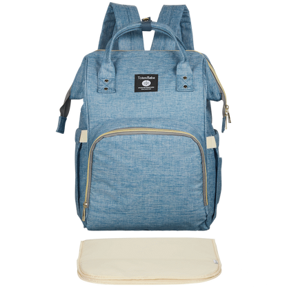 Totes Babe Alma 18l Diaper Backpack - Blue