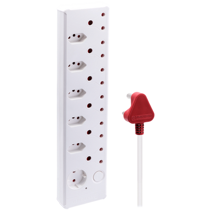 Switched Medium Surge 12-Way Multiplug 0.5m