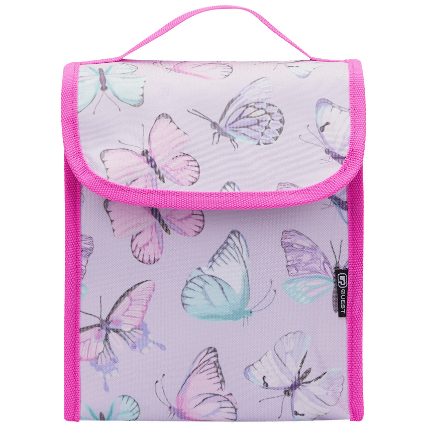 Quest Butterfly 4 Piece Backpack Combo - Purple