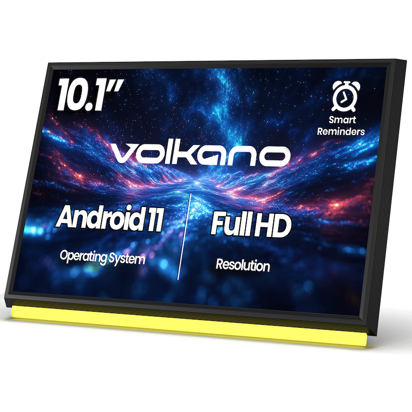 Volkano Agenda Series Smart Calendar and Digital Photo Frame  10" - Black