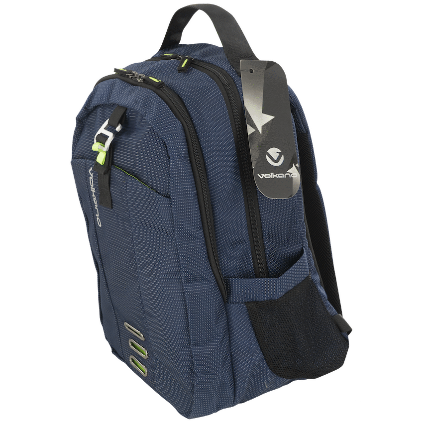 Volkano Latitude Laptop Backpack - Navy/Lime