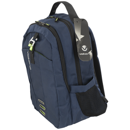 Volkano Latitude Laptop Backpack - Navy/Lime