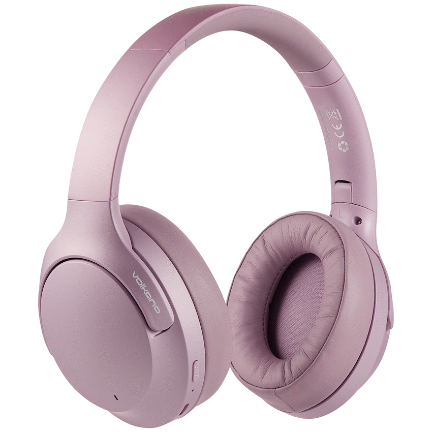 Volkano Odyssey ANC Bluetooth Wireless Headphone - Rose Gold