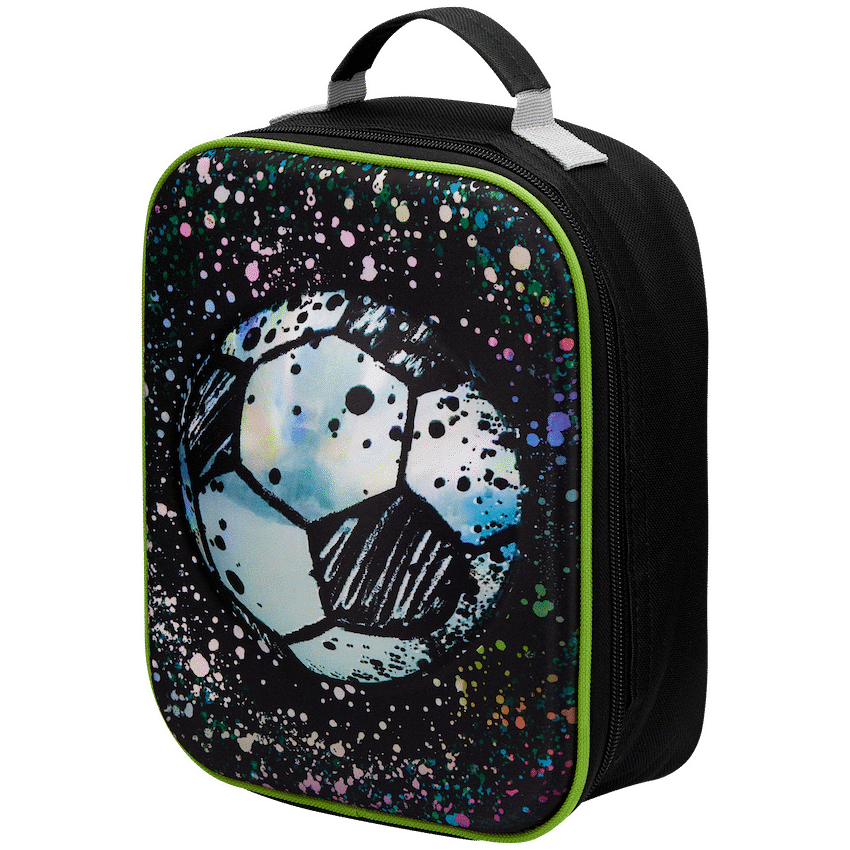 Quest Footy 3D EVA Lunch Bag - Black