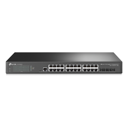 TP-Link TL-SG3428X JetStream 24-Port Gigabit L2+ Managed Switch with 4 10GE SFP+ Slots