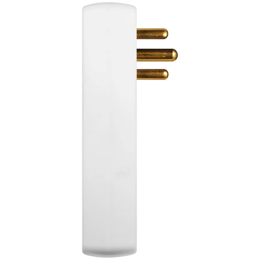 Switched 4-Way Medium Surge Adaptor with Schuko - White