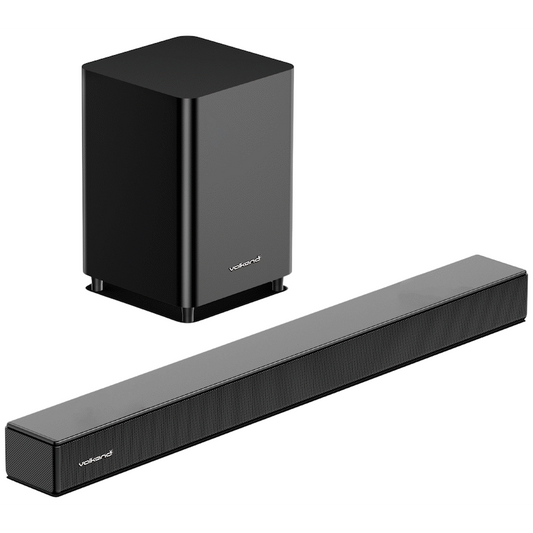 VolkanoX Ultrasonic 2.1 160W Soundbar with Wireless Subwoofer