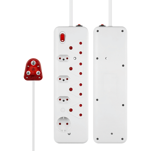 Nexon 8-Way High Surge Multiplug 0.5m