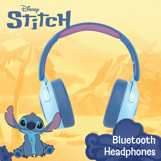 Disney Stitch ANC Padded Bluetooth Headphones
